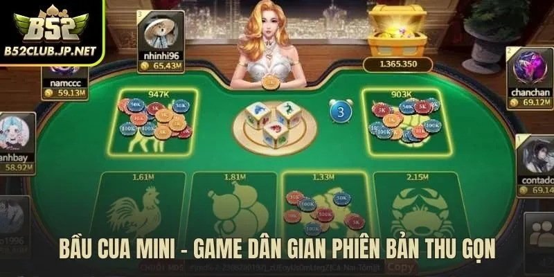 Giữ nguyên luật cược với giao diện tinh gọn tiện lợi