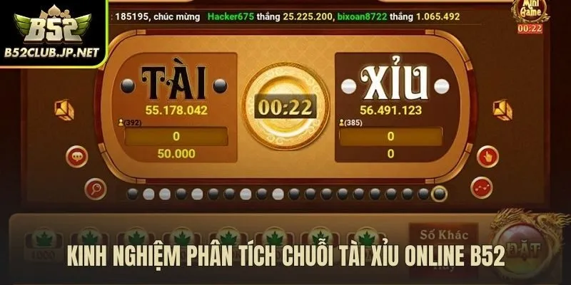 Phân tích chuỗi tài xỉu online đòi hỏi quan sát tinh tường
